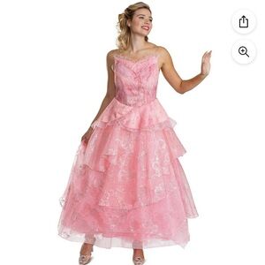 Glinda Wicked costume with Crown